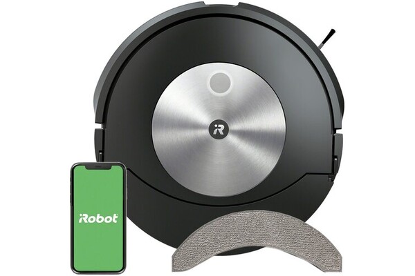 Odkurzacz iRobot J7 Roomba (c7158) robot sprzątający z pojemnikiem czarny