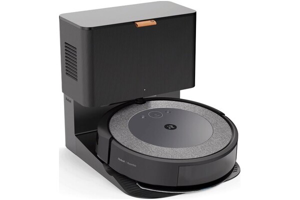 Odkurzacz iRobot I5+ Roomba robot sprzątający z pojemnikiem czarno-szary