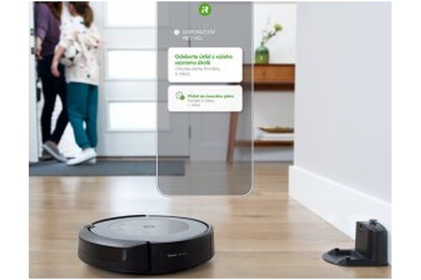 Odkurzacz iRobot I5 Roomba (i5156) robot sprzątający z pojemnikiem szary