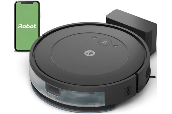 Odkurzacz iRobot Roomba Combo robot sprzątający z pojemnikiem 65W czarny