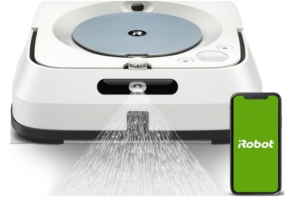 Odkurzacz iRobot Braava robot sprzątający z pojemnikiem biały