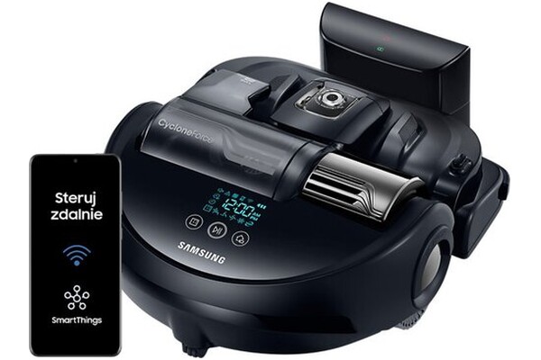 Odkurzacz Samsung VR20K9350WK robot sprzątający z pojemnikiem 250W czarny