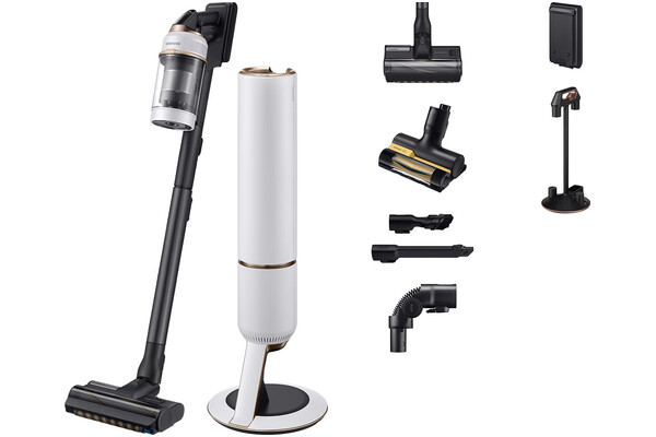 Odkurzacz Samsung VS20B95823W Jet Bespoke Pet pionowy z pojemnikiem czarny