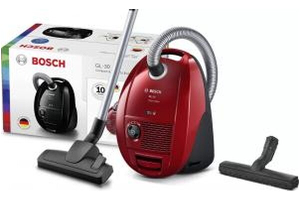 Odkurzacz Bosch BSGL3X22 tradycyjny workowy 850W czerwony