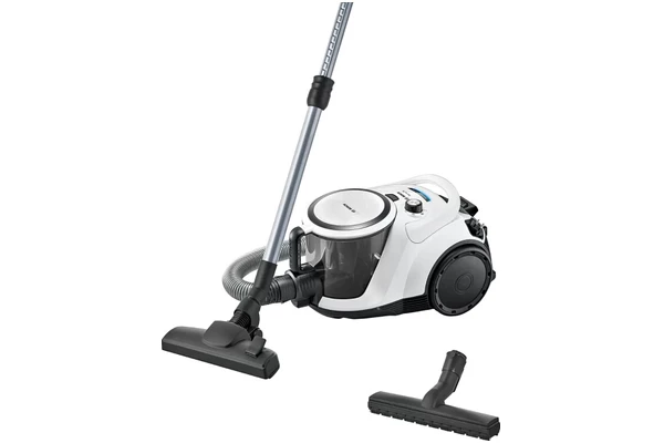 Odkurzacz Bosch BGS41K332 Serie 6 tradycyjny z pojemnikiem 550W biało-czarny