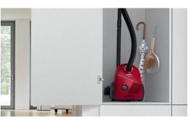 Odkurzacz Bosch BGBS2RD1 Serie 2 tradycyjny workowy 600W czerwony