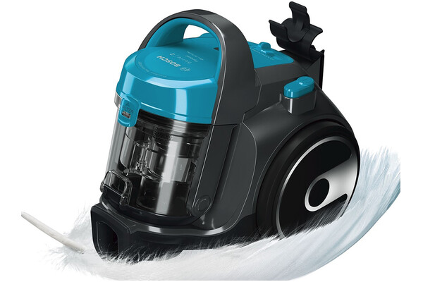 Odkurzacz Bosch BGS05X240 Serie 2 Parquet tradycyjny z pojemnikiem 700W niebieski