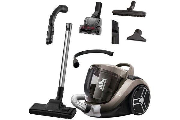 Odkurzacz Tefal TW4886 Compact Power XXL tradycyjny z pojemnikiem 550W złoty