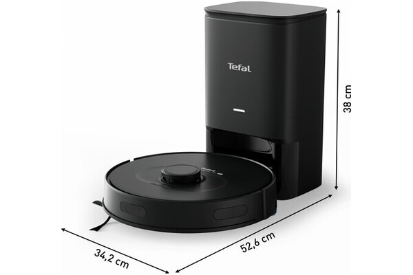 Odkurzacz Tefal RG8595 Xplorer Serie 75 robot sprzątający z pojemnikiem czarny