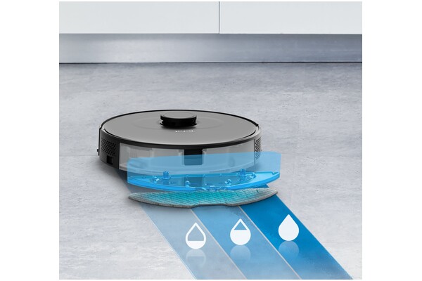 Odkurzacz Tefal RG8595 Xplorer Serie 75 robot sprzątający z pojemnikiem czarny