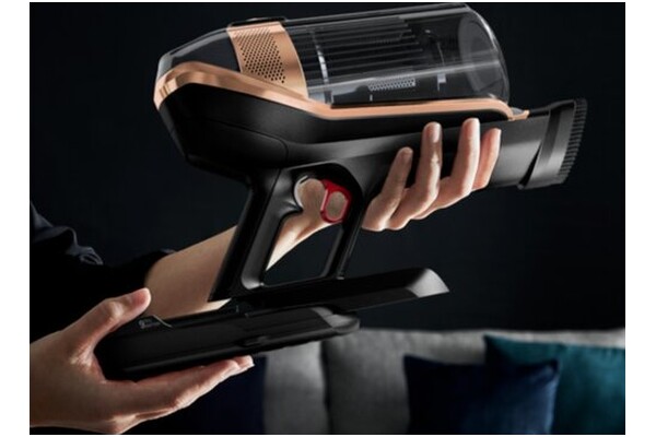 Odkurzacz Tefal TY99G1 X-Force 15.60 Flex Aqua pionowy z pojemnikiem czarno-złoty