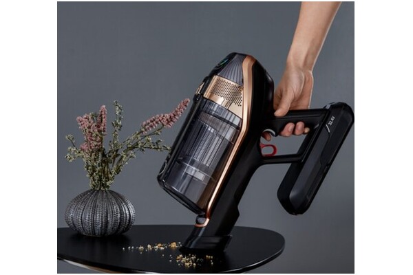 Odkurzacz Tefal TY99G1 X-Force 15.60 Flex Aqua pionowy z pojemnikiem czarno-złoty