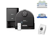 Odkurzacz Tefal RG9495WH Xplorer Serie 220 robot sprzątający z pojemnikiem czarny