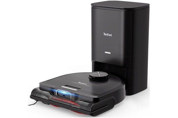 Odkurzacz Tefal RG9495WH Xplorer Serie 220 robot sprzątający z pojemnikiem czarny