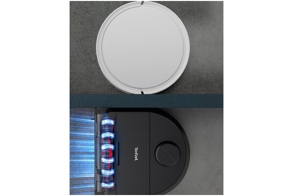 Odkurzacz Tefal RG9495WH Xplorer Serie 220 robot sprzątający z pojemnikiem czarny