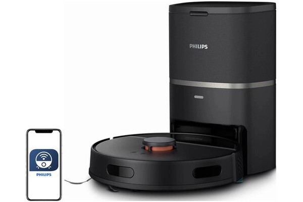 Odkurzacz Philips XU310001 Aqua 3000 robot sprzątający z pojemnikiem czarny