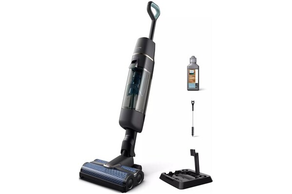 Odkurzacz Philips XW711001 AquaTrio 7000 pionowy z pojemnikiem czarny