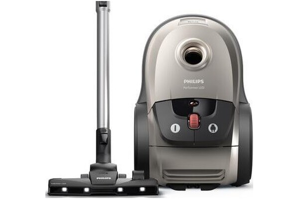 Odkurzacz Philips cleanerXD815212 Performer Active tradycyjny workowy 900W srebrny