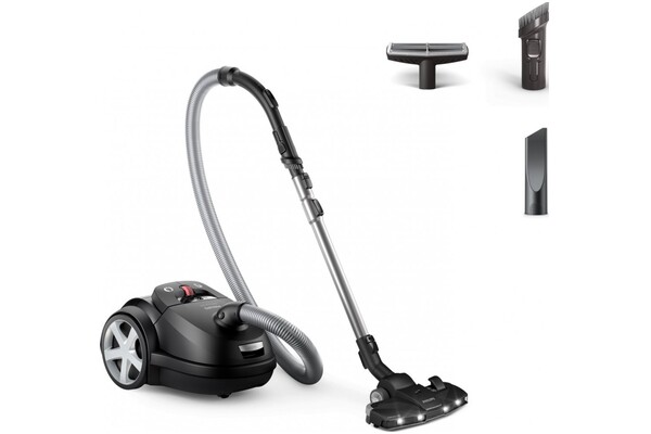 Odkurzacz Philips XD812210 Seria 8000 tradycyjny workowy 900W czarny