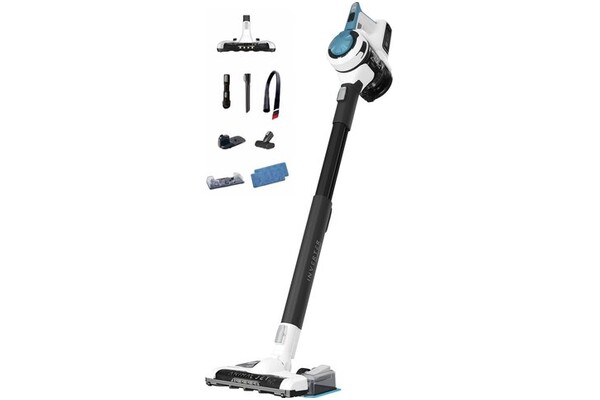 Odkurzacz Sharp SAVP4001AQ pionowy z pojemnikiem szaro-niebieski