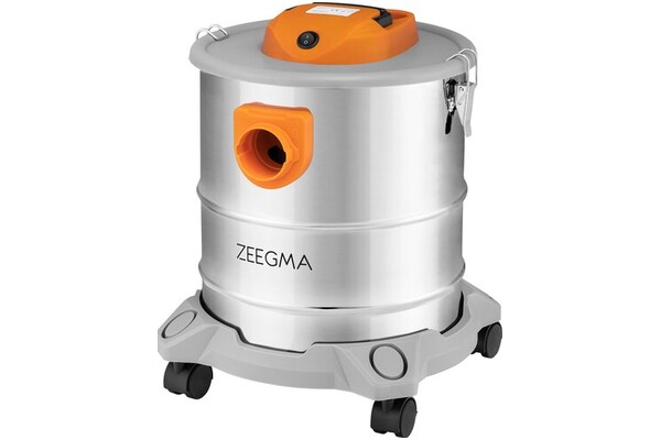Odkurzacz Zeegma Zonder Pro Ash tradycyjny z pojemnikiem 1600W srebrny