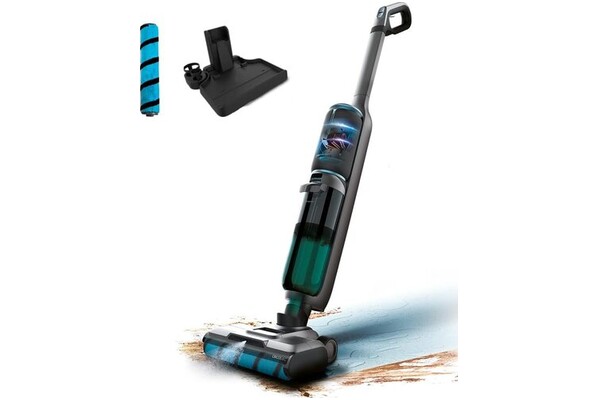 Odkurzacz Cecotec Freego Wash&Vacuum Spray pionowy z pojemnikiem szary