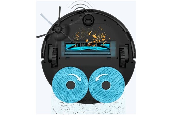Odkurzacz Cecotec 11090 Conga Home robot sprzątający z pojemnikiem czarny
