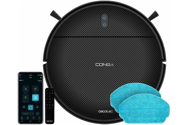 Odkurzacz Cecotec 999 Conga robot sprzątający z pojemnikiem czarny