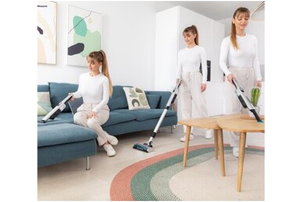 Odkurzacz Cecotec 2100 Scoba pionowy z pojemnikiem srebrny