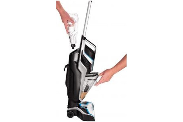Odkurzacz BISSELL 2225N CrossWave Pet Pro pionowy bezworkowy srebrny