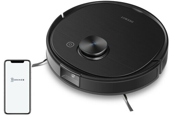 Odkurzacz ECOVACS T9 Deebot Deebot Aivi robot sprzątający z pojemnikiem 50W czarny