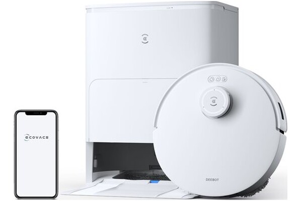 Odkurzacz ECOVACS T30 Deebot Deebot Omni robot sprzątający z pojemnikiem biały