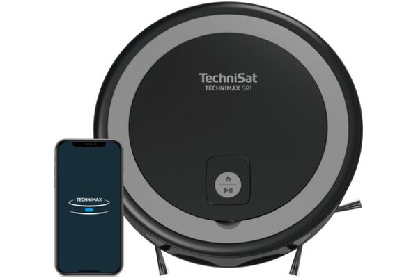 Odkurzacz TechniSat SR1 robot sprzątający z pojemnikiem czarny