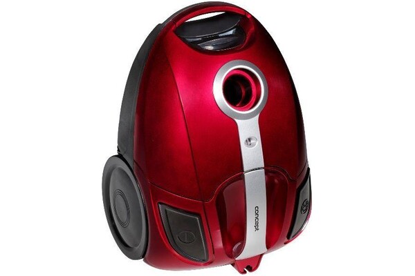 Odkurzacz Concept VP8370 tradycyjny workowy 800W czerwony