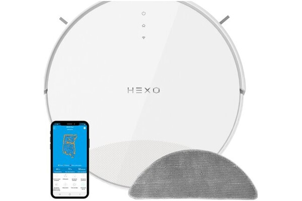 Odkurzacz HEXO Duo robot sprzątający z pojemnikiem biały