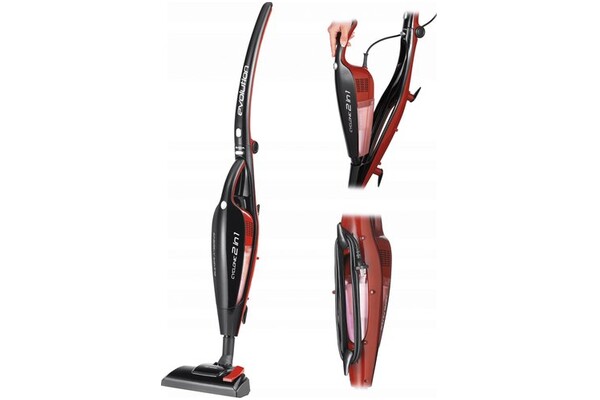 Odkurzacz ARIETE 2764 Evo pionowy z pojemnikiem 600W czarno-czerwony
