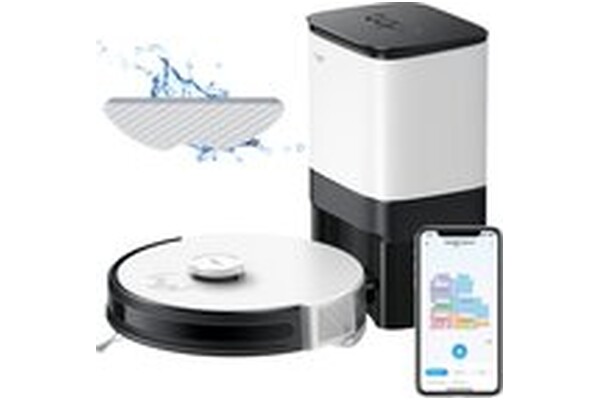 Odkurzacz TP-LINK RV30 Tapo Plus robot sprzątający z pojemnikiem 45W biało-czarny