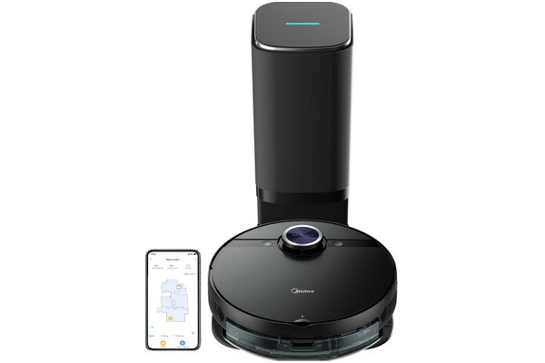 Odkurzacz Midea S8+ robot sprzątający z pojemnikiem 55W czarny