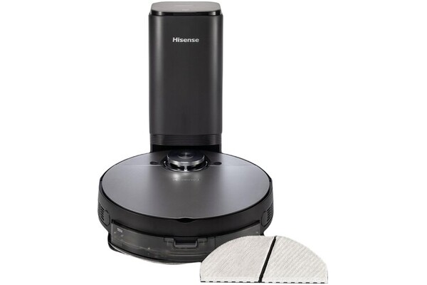 Odkurzacz Hisense RVCLS144AB robot sprzątający z pojemnikiem czarny
