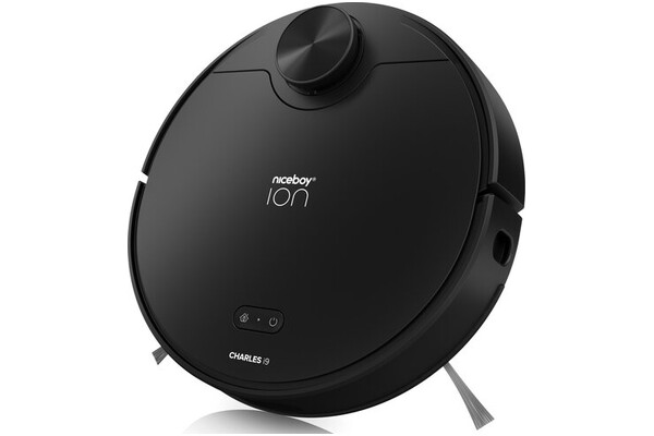 Odkurzacz Niceboy ION Charles i9 robot sprzątający z pojemnikiem 40W czarny