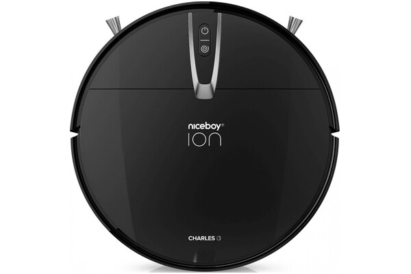 Odkurzacz Niceboy ION Charles i3 robot sprzątający z pojemnikiem 15W czarny