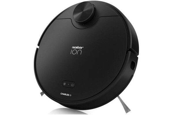 Odkurzacz Niceboy ION Charles i7 robot sprzątający z pojemnikiem 30W czarny