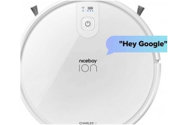 Odkurzacz Niceboy ION Charles i7 robot sprzątający z pojemnikiem 30W biały