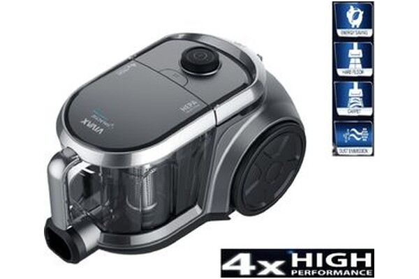Odkurzacz VIVAX VCC8004AB tradycyjny bezworkowy 800W czarny