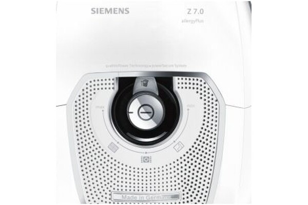 Odkurzacz Siemens VSZ7442S tradycyjny workowy 650W biały