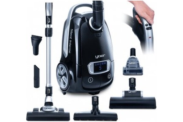 Odkurzacz Yoer VC01BK Silent Intense tradycyjny workowy 800W czarny