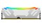 Pamięć RAM Kingston Fury White Renegade RGB 32GB DDR5 6400MHz Z radiatorem 1.4V 32CL