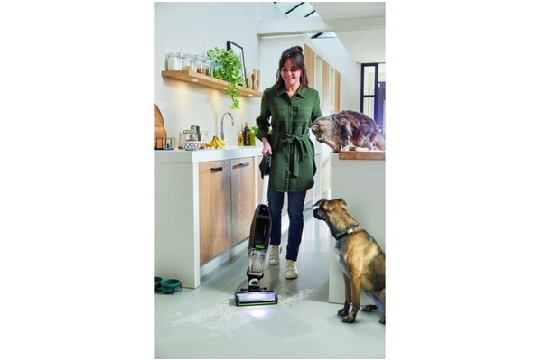 Odkurzacz BISSELL 3400N CrossWave Plus Cordless Pet Pro pionowy z pojemnikiem czarny