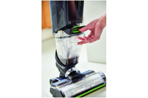 Odkurzacz BISSELL 3400N CrossWave Plus Cordless Pet Pro pionowy z pojemnikiem czarny