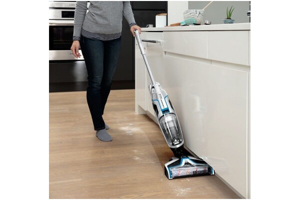 Odkurzacz BISSELL 2582Q CrossWave Cordless pionowy z pojemnikiem 250W srebrno-czarny